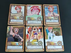 One Piece Bandai Card Carddass Hyper Battle Nami lot C403 C404 C461 C493 eb337 - Image 1