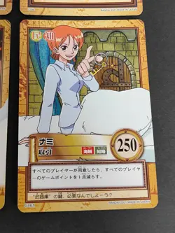 One Piece Bandai Card Carddass Hyper Battle Nami lot C403 C404 C461 C493 eb337 - Image 4
