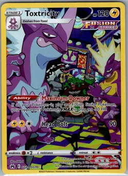Toxtricity GG09/GG70 Crown Zenith: Galarian Gallery - Pokemon Card - NM - Image 1