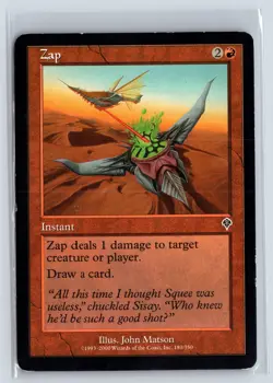 ZAP - Invasion - MTG Magic the Gathering Card - Common - Image 1