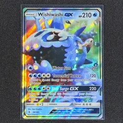 Wishiwashi GX - 38/145 - Ultra Rare - Guardians Rising - Pokemon Card - LP - Image 1