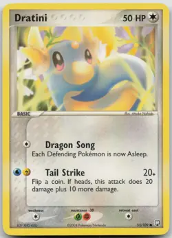 Dratini 53/109 - EX Team Rocket Returns - DE - EXC - Pokemon TCG Karte - Image 1