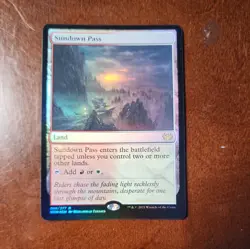 Sundown Pass Innistrad Remastered Foil MTG Magic Card NM Condition - Image 1
