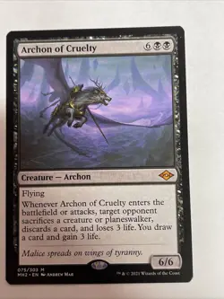 Archon of Cruelty Modern Horizons 2 #75 Mythic - Image 1