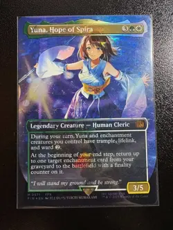 Mtg Yuna, Hope of Spira Chocobo Track Foil #571 Final Fantasy - Image 1