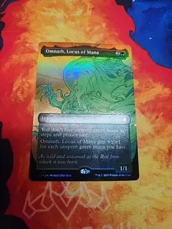Omnath, Locus of Mana (Textured Foil) - Commander Masters (CMM) - NM - Image 1