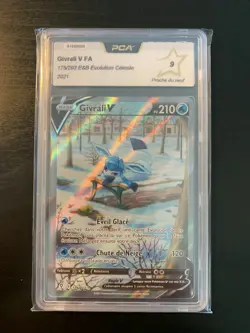 Carte Pokemon : Givrali V 175/203 PCA 9 Evolution Celeste Francaise - Image 1