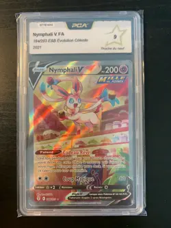 Carte Pokemon : Nymphali V 184/203 PCA 9 Evolution Celeste Francaise - Image 1