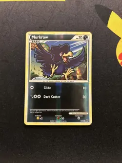Murkrow 59/90 NM/LP Reverse Holo -Vintage Pokemon Card- Undaunted (4s) - Image 1