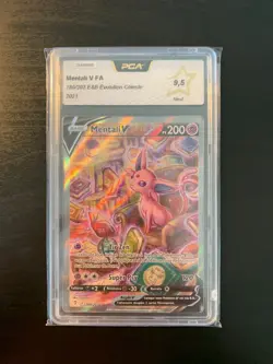 Carte Pokemon : Mentali V 180/203 PCA 9.5 Evolution Celeste Francaise - Image 1