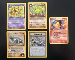 Pokemon 2000 Gym Heroes & Team Rocket Bundle PLUS Cyndaquil Unseen Forces - Image 1