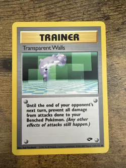 Pokemon TCG Transparent Walls Gym Challenge 125/132, Regular - Image 1