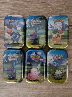 Pokemon TCG | Ascended Heroes Mini Tins x6 FULL SET +1 extra | NEW & SEALED✅🔥 - Image 1