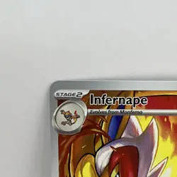 Pokemon Infernape 173/167 Sv06 Twilight Masquerade Illustration Rare Holo Card - Image 3
