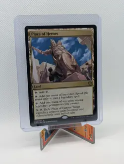 MTG - Plaza of Heroes - Regular Rare #252 - Dominaria United NM - Image 1