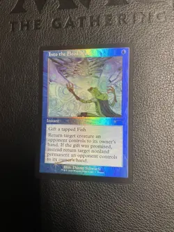 Into the Flood Maw FOIL Promo SSP strixhaven standard showdown old layout MTG - Image 2