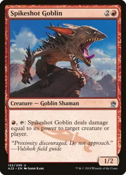 MTG Spikeshot Goblin 152 Masters 25 Magic - Image 1