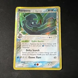 Pokemon Rayquaza 16/110 EX Holon Phantoms 80HP Holo Rare Delta Species - Image 1