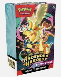 4x Pokemon TCG: Ascended Heroes Booster Bundle New And Sealed - Image 1
