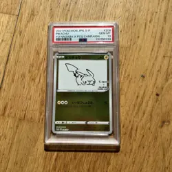 PSA 10 Pikachu Yu Nagaba 208/S-P - Japanese Promo Pokemon Graded Gem Mint - Image 1