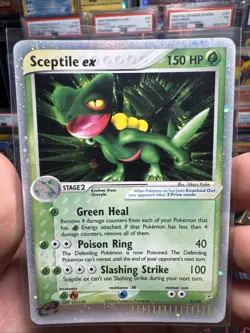 2004 Pokemon Sceptile ex 93/95 Team Magma vs Team Aqua Holo MP - Image 1