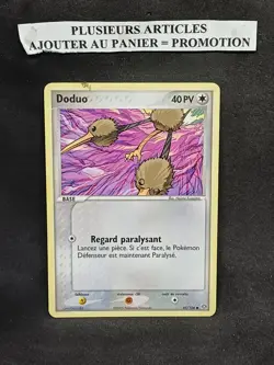 Carte Pokemon Doduo 45/106 Ex Emeraude Francais - Image 1