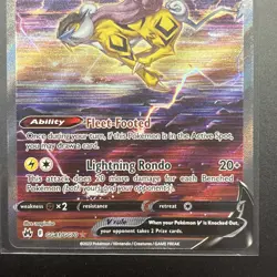 Pokemon TCG Raikou V Crown Zenith: Galarian Gallery Gg41/Gg70 Holo Ultra Rare - Image 4