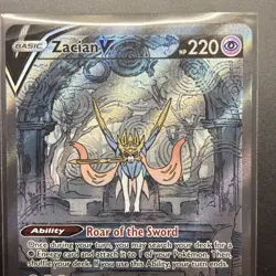 Pokemon TCG Zacian V Crown Zenith: Galarian Gallery Gg48/Gg70 Holo Ultra Rare - Image 3