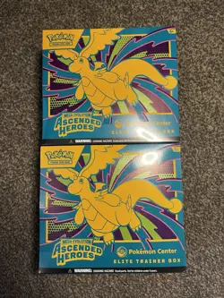2 x Pokemon TCG Ascended Heroes Pokemon Center ETB (New & Sealed) - Image 1