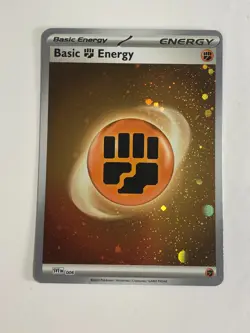 Pokemon TCG 151 Holographic Fighting Energy 006 Near Mint - Image 1