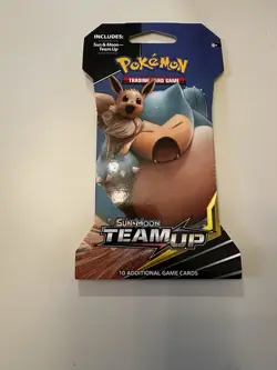 Pokemon Sun And Moon Team Up Sleeved Booster Pack Art Set (Factory Sealed) - Image 3