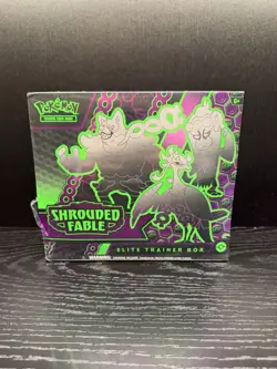 Pokemon Elite Trainer Box Shrouded Fable ETB - Tear - Image 1