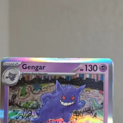 Pokemon Gengar Reverse Holo Rare 094/165 Sv: Scarlet & Violet 151 Stage 2 130 HP - Image 3