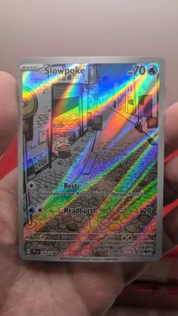 Pokemon TCG #204/198 Slowpoke Holo IR SV01 Scarlet & Violet Base Set NM / Mint - Image 3