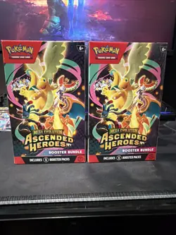 Ascended Heroes Booster Bundle X2 New Factory Sealed Pokemon TCG BB - Image 1