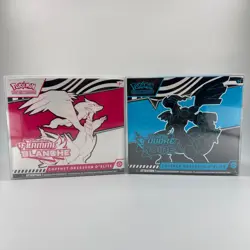 Pokemon DUO ETB EV10.5 Flamme Blanche & Foudre Noire Coffret Dresseur d'Elite - Image 1