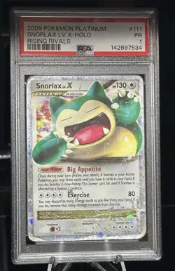 Snorlax Lv.X #111 PSA 1 - Image 1