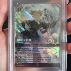 Disney Lorcana Tinker Bell 216/204 PSA 10 Gem Mint | Enchanted | 2023 - Image 2