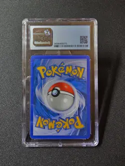 Pokemon TCG 2000 Magmar 44 WOTC Black Star Promo Card Graded CGC 7 - Image 2