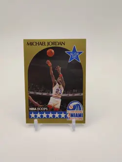 1990-91 NBA Hoops All-Star Game Michael Jordan #5 - Image 1