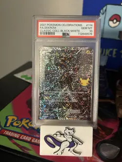 Pokemon TCG Zekrom Celebrations Holo Card Classic Collection 114/114 PSA 10 - Image 1