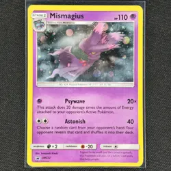 Mismagius - SM222 - Cosmos Black Star Promo - Pokemon Card - LP - Image 1