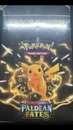 Pokemon TCG Paldean Fates (SV4.5) BOOSTER BUNDLE DISPLAY BOX Sealed 10 Bundles - Image 1