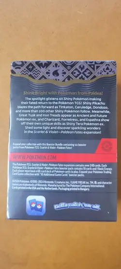 Pokemon Paldean Fates Booster Bundle - New & Sealed - Image 2