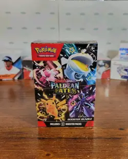 Pokemon Scarlet & Violet Paldean Fates Booster Bundle Sealed And Pokemon Fate 1 - Image 1