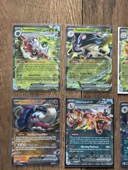 Pokemon TCG | Paldean Fates Complete EX Double Rare X10 Card Bundle - Image 3