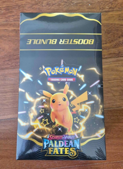 Pokemon TCG Paldean Fates Booster Bundle Display FACTORY SEALED - Image 1