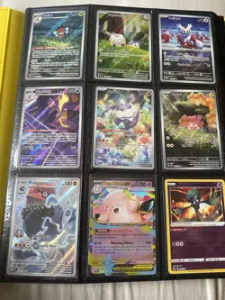 Pokemon TCG Joblot / Binder Bundle Paldean Fates, Mega Evolution IR/EX/Radiant - Image 1