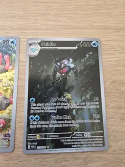 Pokemon TCG Paldean Fates Illustration Rare Bundle Pawmi, Palafin, Wugtrio - Image 4