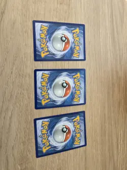 Pokemon TCG Paldean Fates Illustration Rare Bundle Pawmi, Palafin, Wugtrio - Image 5